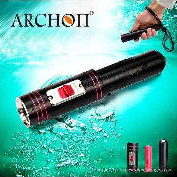 Archon W16s impermeável 100meters 860-Lumen Smart Design Profissional mergulho lanterna (1X18650)